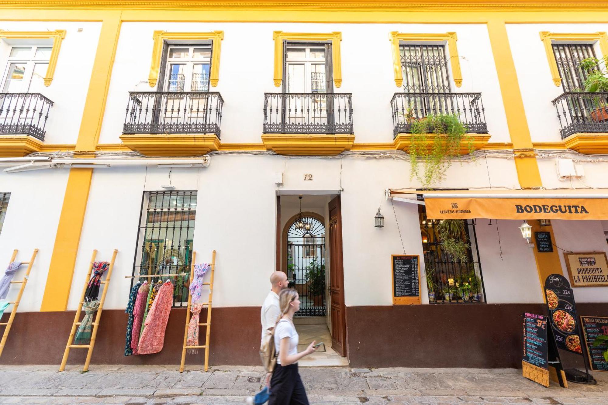 Descubrehome Santa Cruz Private Terrace With Giralda Views Sevilla Exteriér fotografie